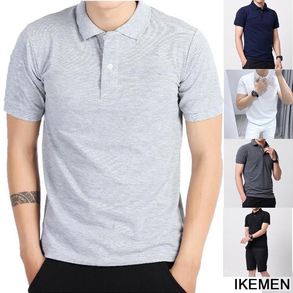 [HOT] Áo phông nam cổ bẻ ngắn tay REGULAR FIT chất vải cotton cá sấu, mềm min thấm hút mồ hôi (ACB)