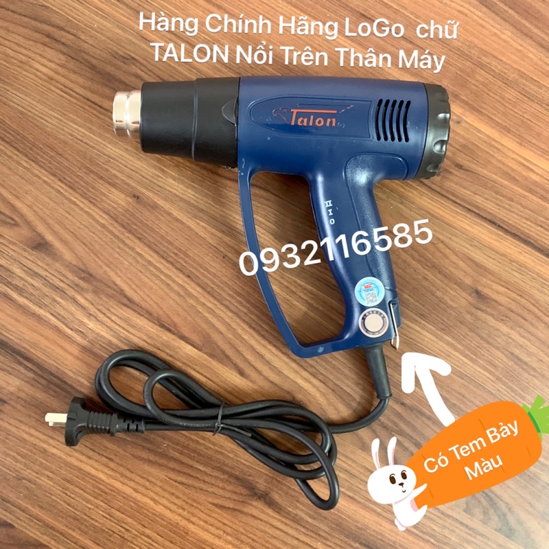 [ÁP MÃ GIẢM 5K] MÁY KHÒ NHIỆT TALON CHUYÊN NGHIỆP 2000W, CHÍNH HÃNG LOẠI 1