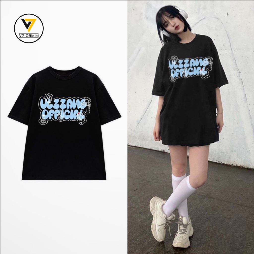 Áo thun Local Brand ULLZANG OFFICIAL - Form nam nữa Unisex vải cotton dày (V68)