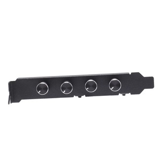 PC 8 Channels Hub 4 Knob Cooling Fan Speed Controller trynemgo