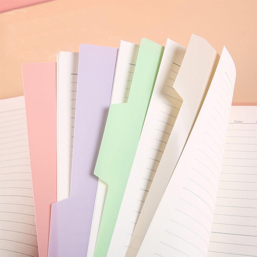 GOGOUP Dụng Cụ Phân Chia Chỉ Số Bằng Nhựa Nhiều Màu Sắc Tiện Dụng Cho Notebook