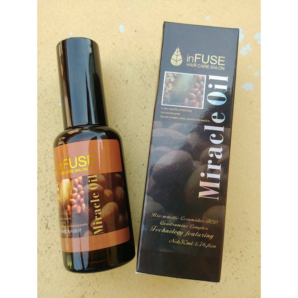 Tinh Dầu Dưỡng Tóc Cà Phê MIRACLE OIL 50ml