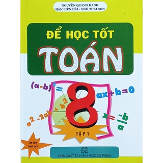 Sách - để học tốt toán 8 tập 1