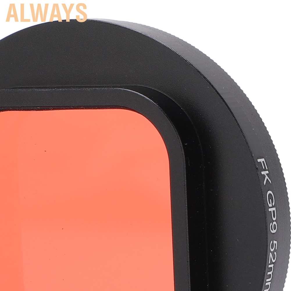 Kính lọc ống kính máy ảnh dưới nước 52mm cho HERO 9 Action | BigBuy360 - bigbuy360.vn