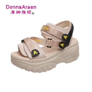Dép quai hậu nữ cá tính đế 5cm