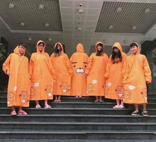 ÁO MƯA HOẠT HÌNH KAKAOTALK