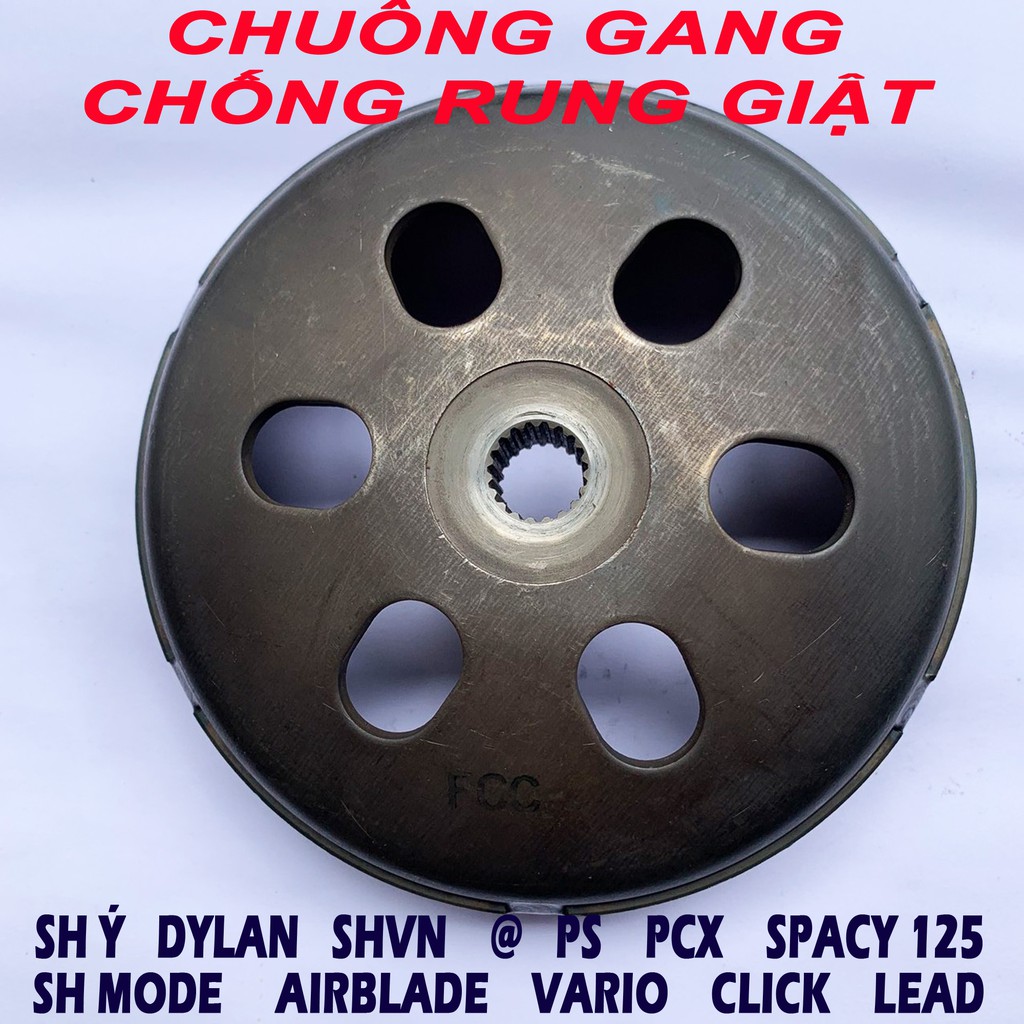 Chuông nồi chống rung giật cho Honda Vario PCX SHMode Airblade Click SH Lead SCR