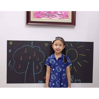 Decal bảng phấn dán tường dài 1.2m cao 0.5m