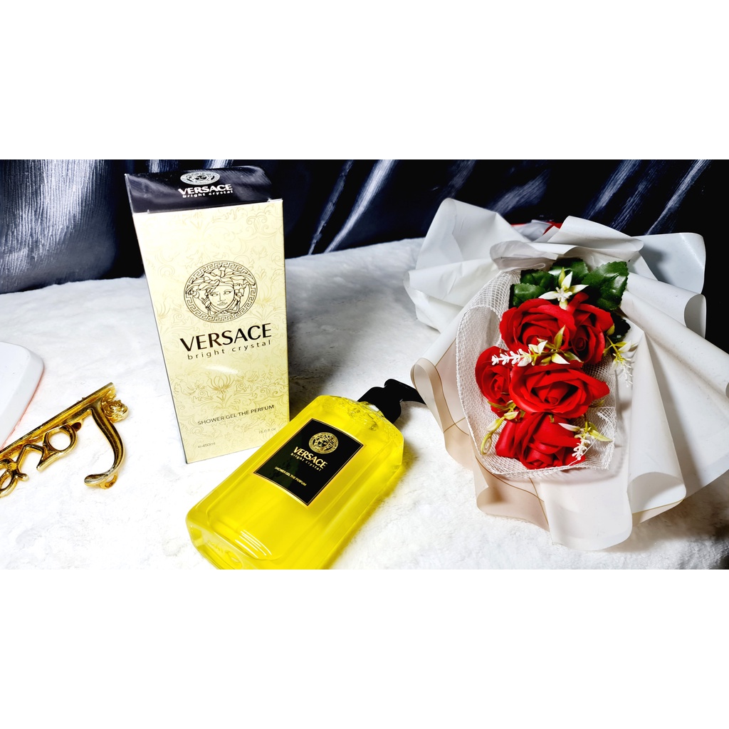 Sữa Tắm Nước Hoa VERSACE Chính Hãng - Hương Thơm Quyến Rũ 450ml