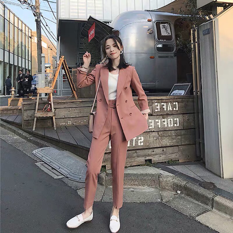 Set Blazers phong cách Hàn Quốc có 2 kiểu quần ngắn - dài (Order) | BigBuy360 - bigbuy360.vn