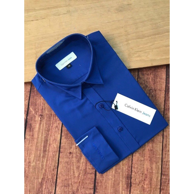 ÁO SƠ MI NAM CÔNG SỞ DÀI TAY THÊU LOGO | BigBuy360 - bigbuy360.vn