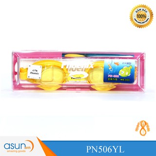 Kính bơi Phoenix Cam Kết Chính Hãng trẻ em PN 506 màu vàng P506YL