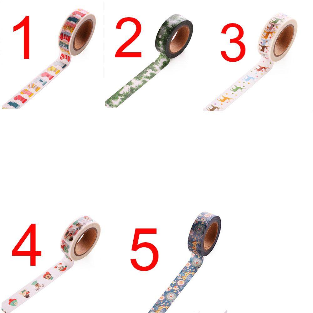 Bộ 2 Cuộn Băng Keo Dán Trang Trí Sổ Tay Diy