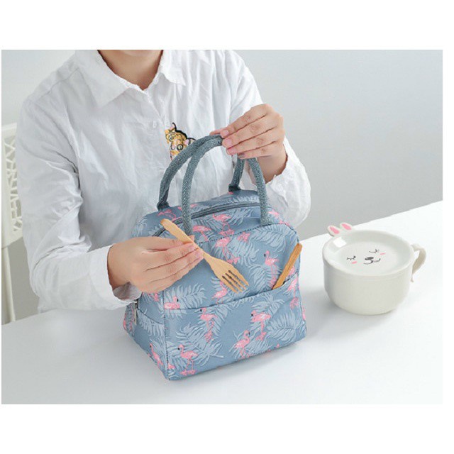 Túi Giữ Nhiệt Đựng Cơm Trưa/ Đồ Ăn Uống Văn Phòng GIAO NGẪU NHIÊN Ạ