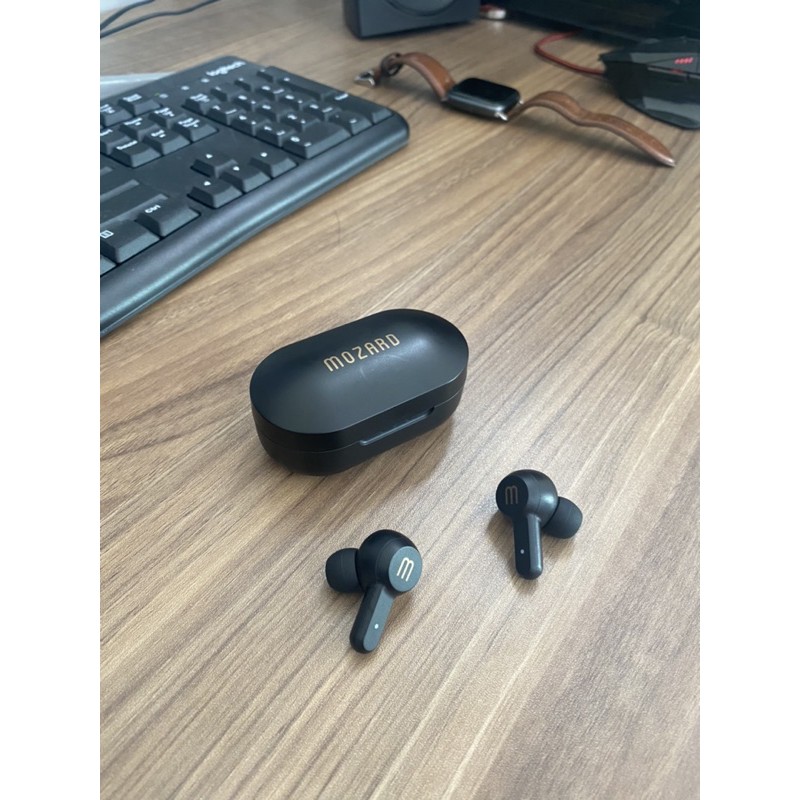 Tai nghe Bluetooth TWS Mozard Air 3 Like new đen, tgdd, BH 1 đổi 1