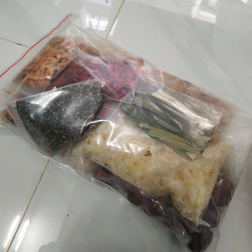 CHÈ DƯỠNG NHAN - Set đầy đủ nấu 25 chai/ly (750gr) | BigBuy360 - bigbuy360.vn