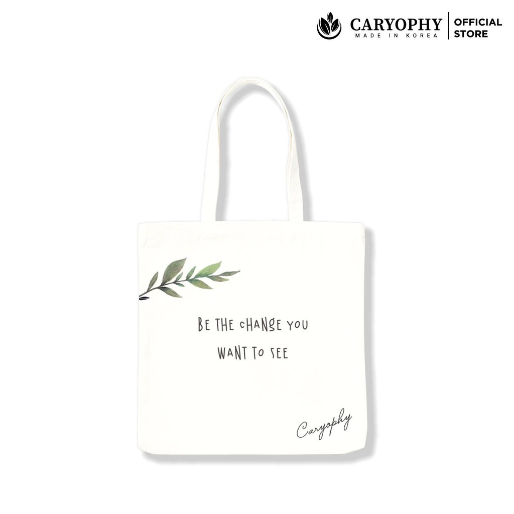 Túi Vải Tote Canvas Cao Cấp CARYOPHY Chất Liệu Dày Dặn, Bền Đẹp 31 x 35 cm