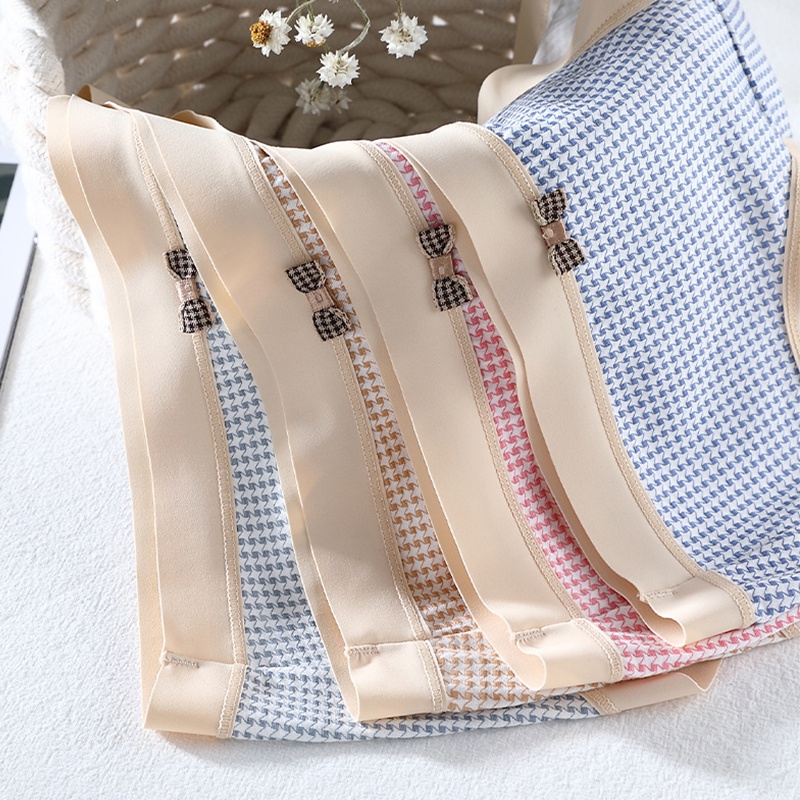 AOFEIQIKE AOFEIQIKE Quần Lót Mềm Thoáng Khí Đính Nơ Xinh Xắn Cho Nữ Cỡ L-4XL