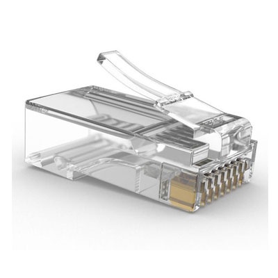 Bộ hạt bấm mạng RJ45 loại thường (Bịch 100 hạt mạng )
