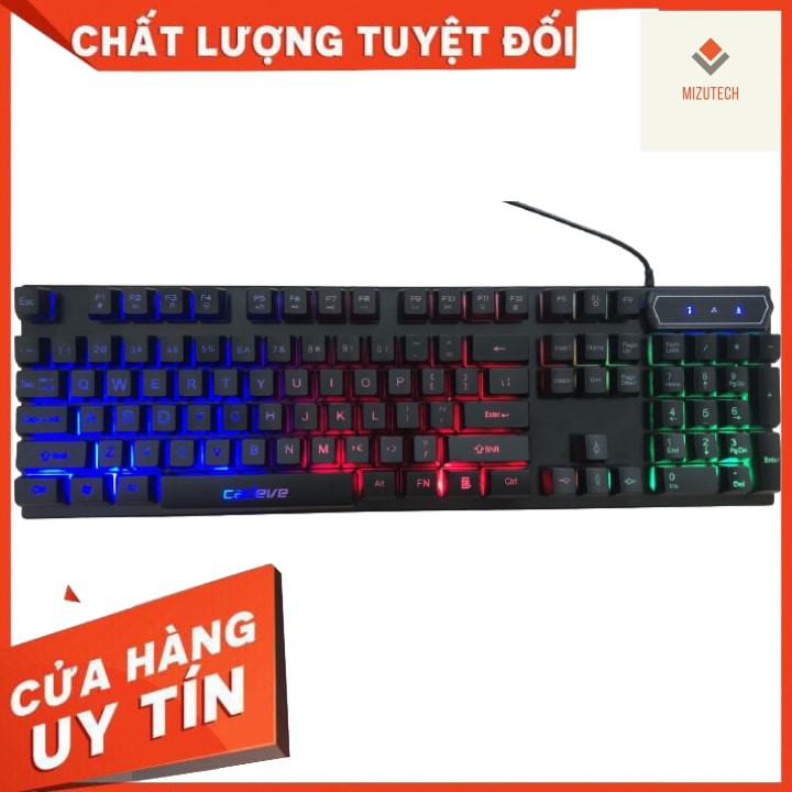 Bộ phím chuột văn phòng Cadeve 9122 có Led | BigBuy360 - bigbuy360.vn