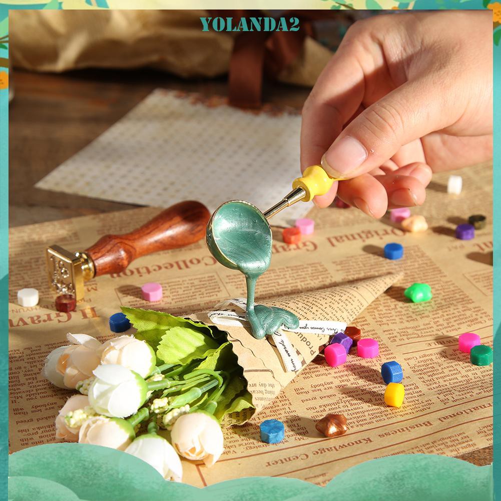 Thìa có tay cầm bằng gỗ để nấu chảy sáp cổ điển tiện lợi và bền