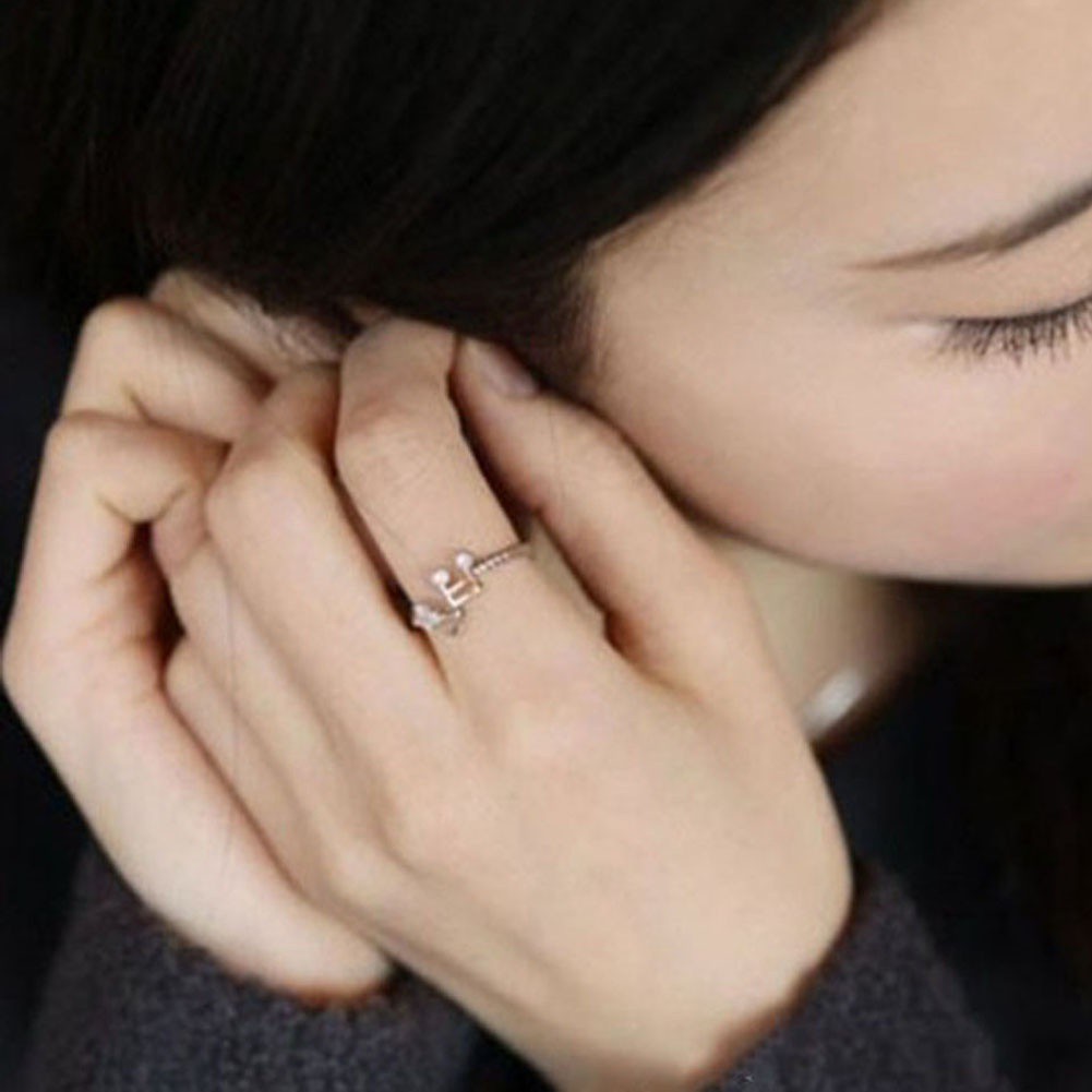 Nhẫn hình nốt nhạc xinh xắn đáng yêu