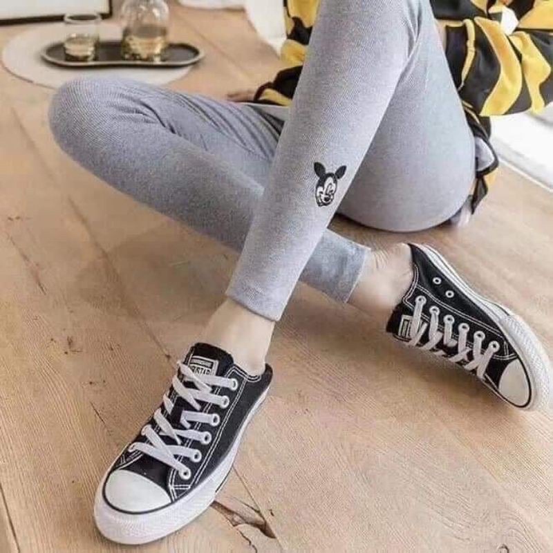 Quần Legging Tăm Micky Vải Nỉ Ladya Store Mã 900 | BigBuy360 - bigbuy360.vn