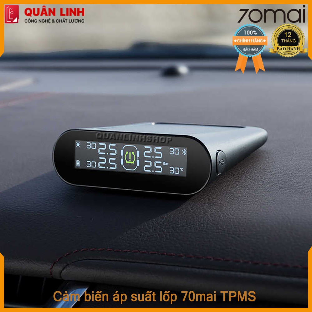 Cảm biến áp suất lốp TPMS 70mai MiDrive T01