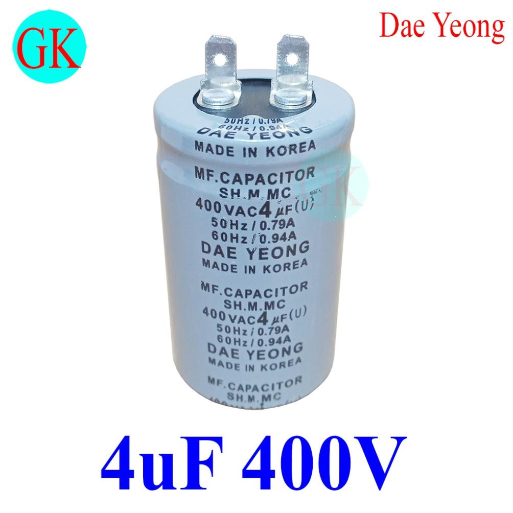 Tụ 4uf 400V DAE YEONG