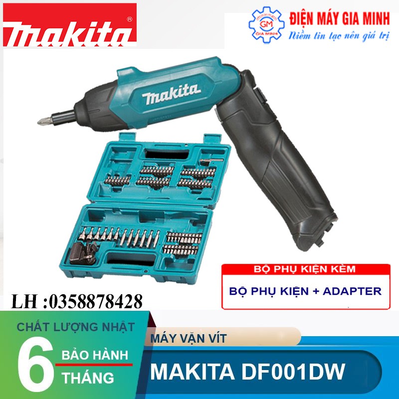 Bộ máy vặn vít dùng pin Makita DF001DW