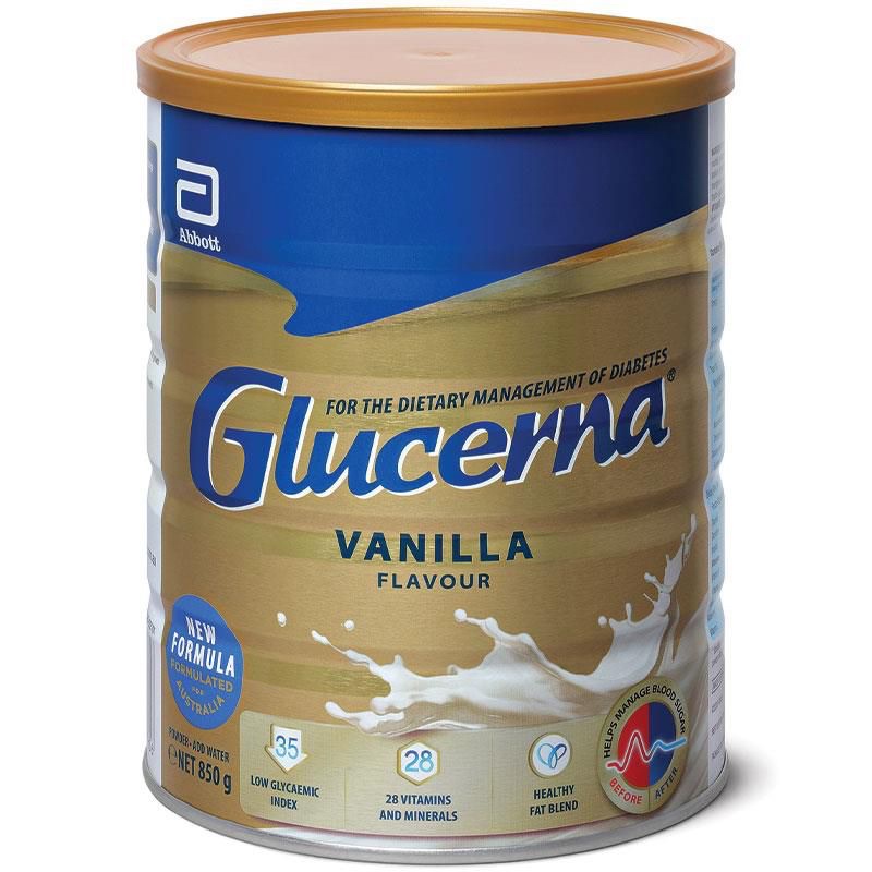 Sữa Glucerna Úc mẫu mới