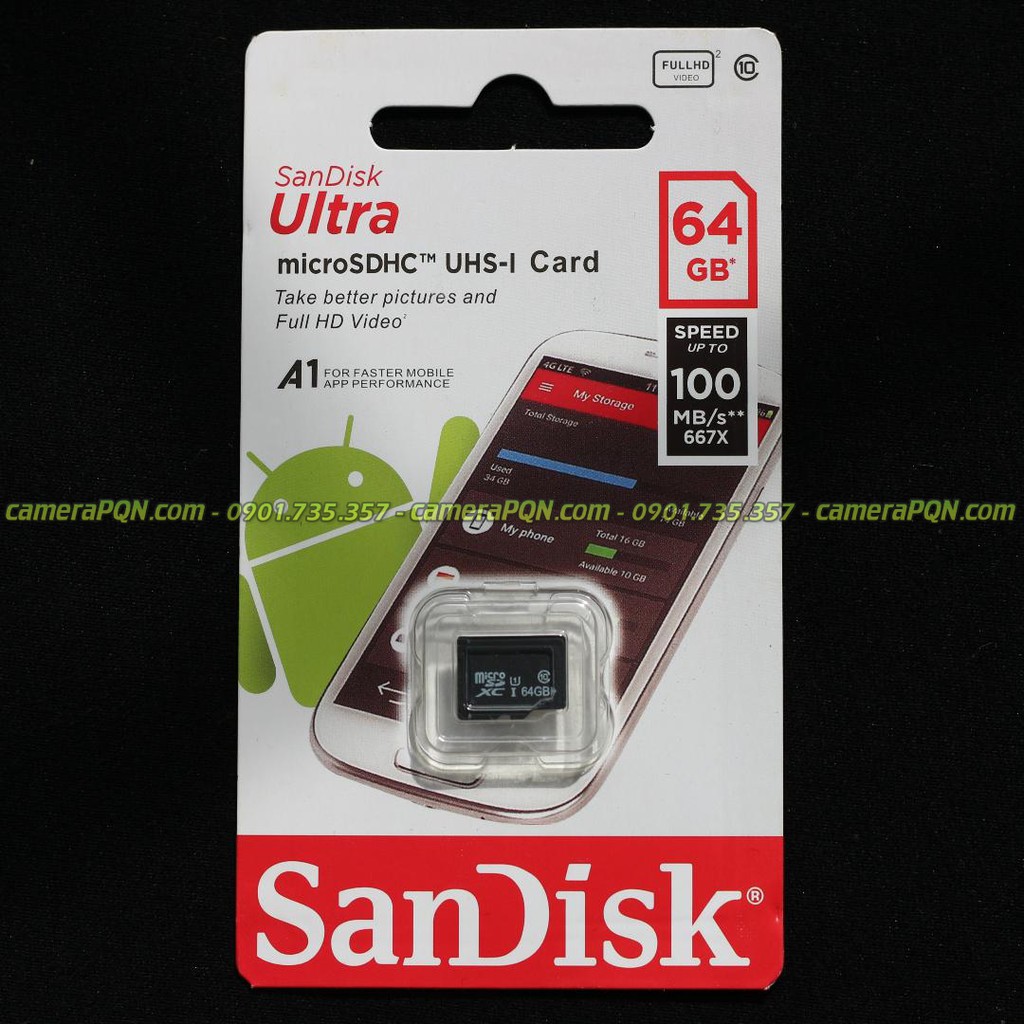 [HÀNG ĐẠT CHUẨN] Thẻ nhớ 64GB Class10 micro SDHC tốc độ cao | BigBuy360 - bigbuy360.vn