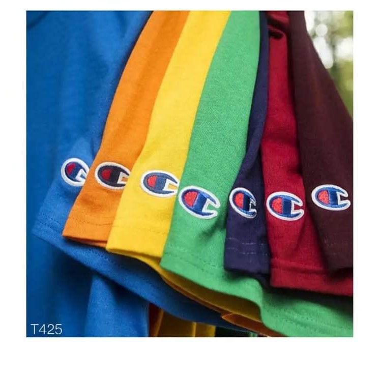 Áo phông Champion Vàng size L auth vợt sale