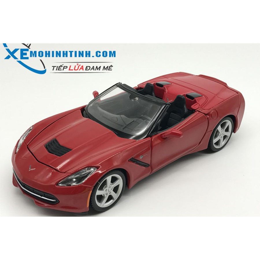 Xe Mô Hình Corvette Stingray 2014 1:24 Maisto (Đỏ)