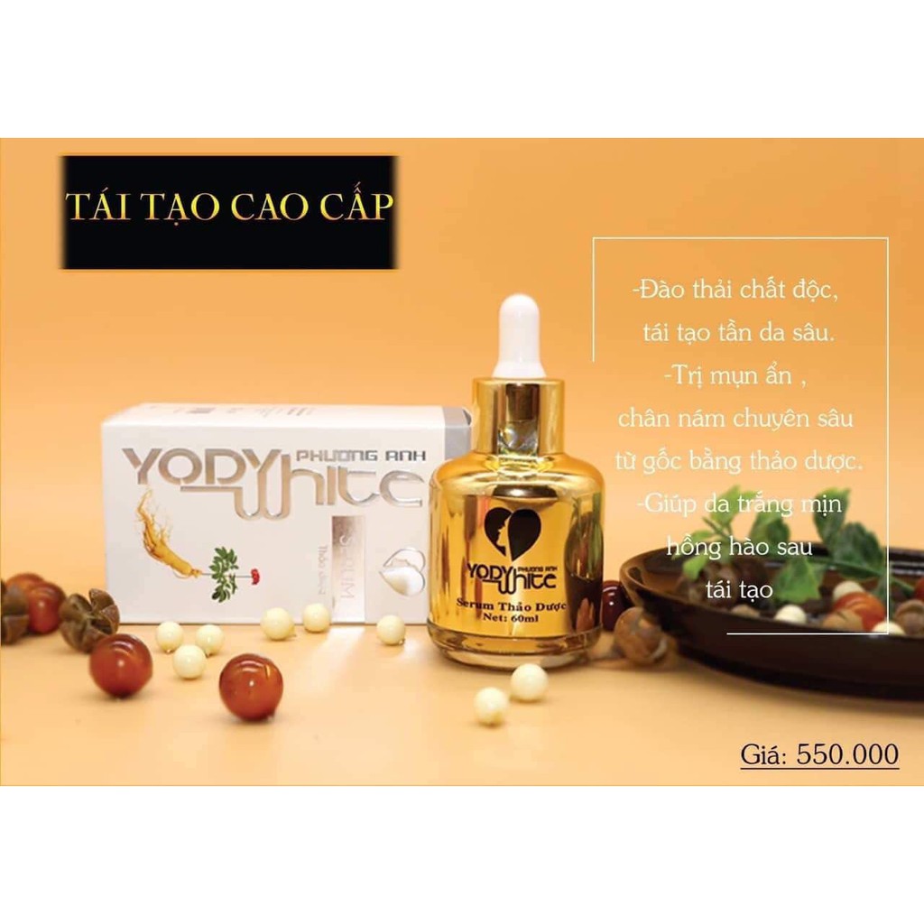 Serum tái tạo da cao cấp Yody White Phương Anh hàng chính hãng | BigBuy360 - bigbuy360.vn