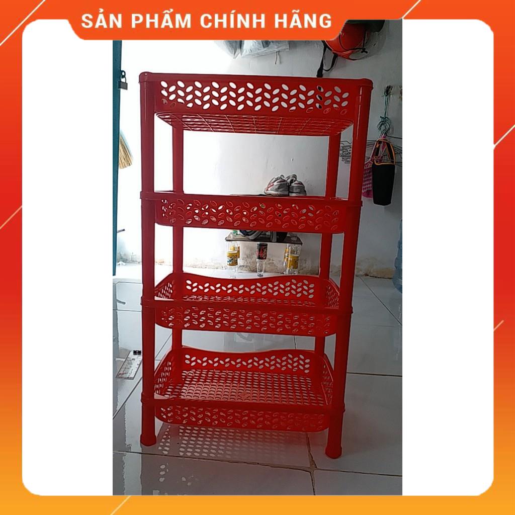 [HOT] . Kệ chén nhựa duy tân 4 tầng nhỏ ( 40 x 29 x 68cm) Note color