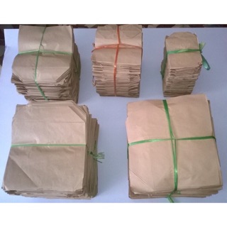 100 chiếc túi giấy xi măng Kraft