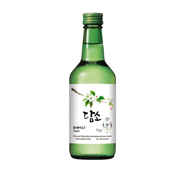 Soju Nhập khẩu Hàn Quốc DAMSO Chai 360ml đủ 7 vị