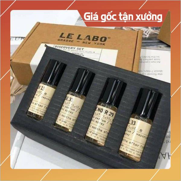 SALE 50% - Bộ nước hoa Chính hãng 𝐋𝐄 𝐋𝐀𝐁𝐎 𝐃𝐢𝐬𝐜𝐨𝐯𝐞𝐫𝐲 4 chai - "Số lượng có hạn" | Thế Giới Skin Care