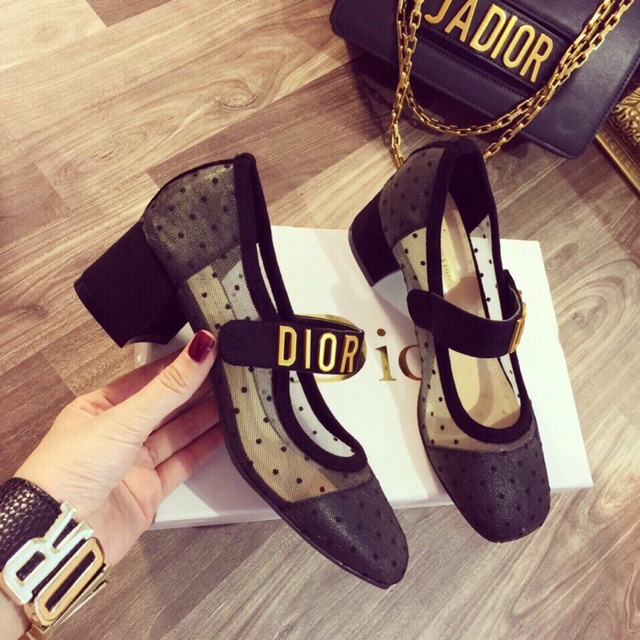Giày dior lưới