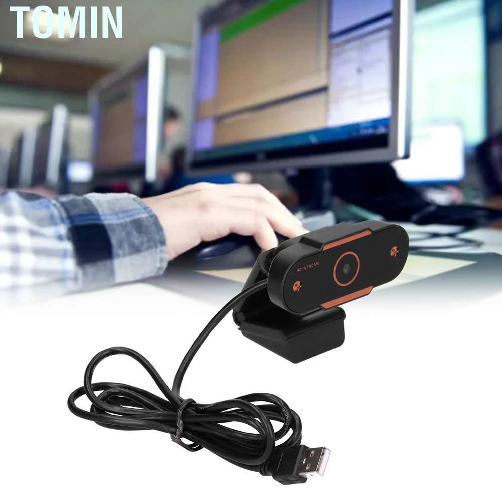 Webcam Máy Tính Tomin Usb 2.0 Không Dây 1080p Hỗ Trợ Phát Sóng Trực Tiếp