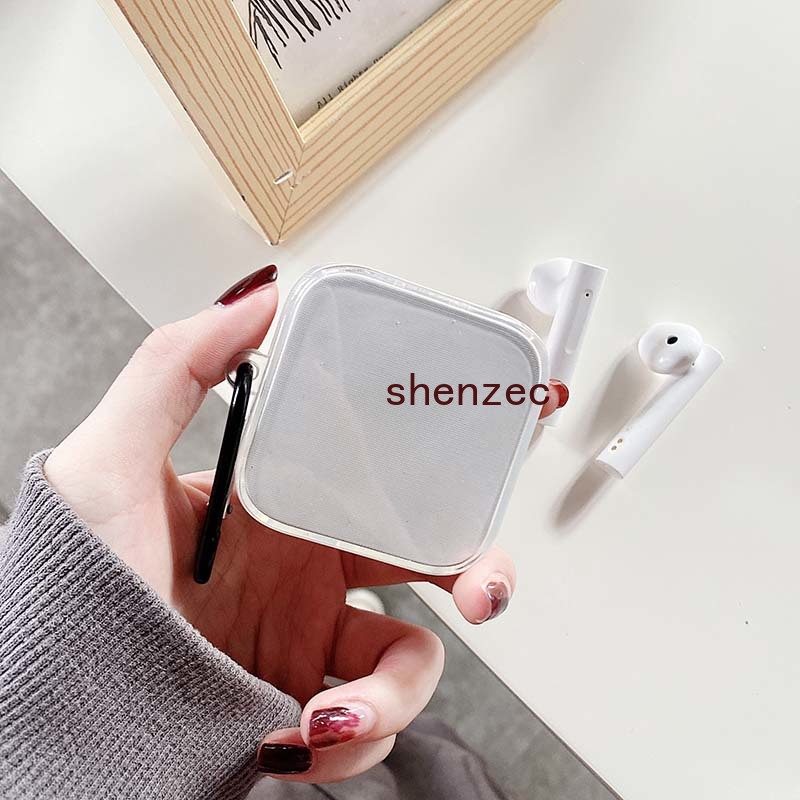 Vỏ Bảo Vệ Hộp Sạc Tai Nghe Bluetooth Không Dây Xiaomi Air2 SE air2SE Bằng TPU Mềm Trong Suốt