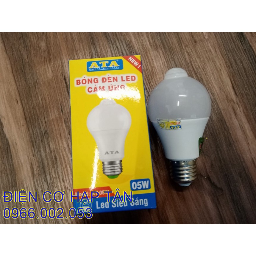 BÓNG ĐÈN THÔNG MINH-TỰ ĐỘNG BẬT TẮT KHI CÓ NGƯỜI RA VÀO- 5W
