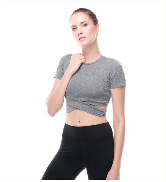 Áo croptop tập gym, yoga