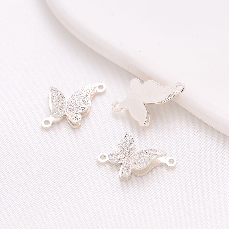 Mặt Dây Chuyền Thủ Công Ba Chiều Bằng Đồng Mạ Vàng 14K Hình Bướm Ba Chiều diy