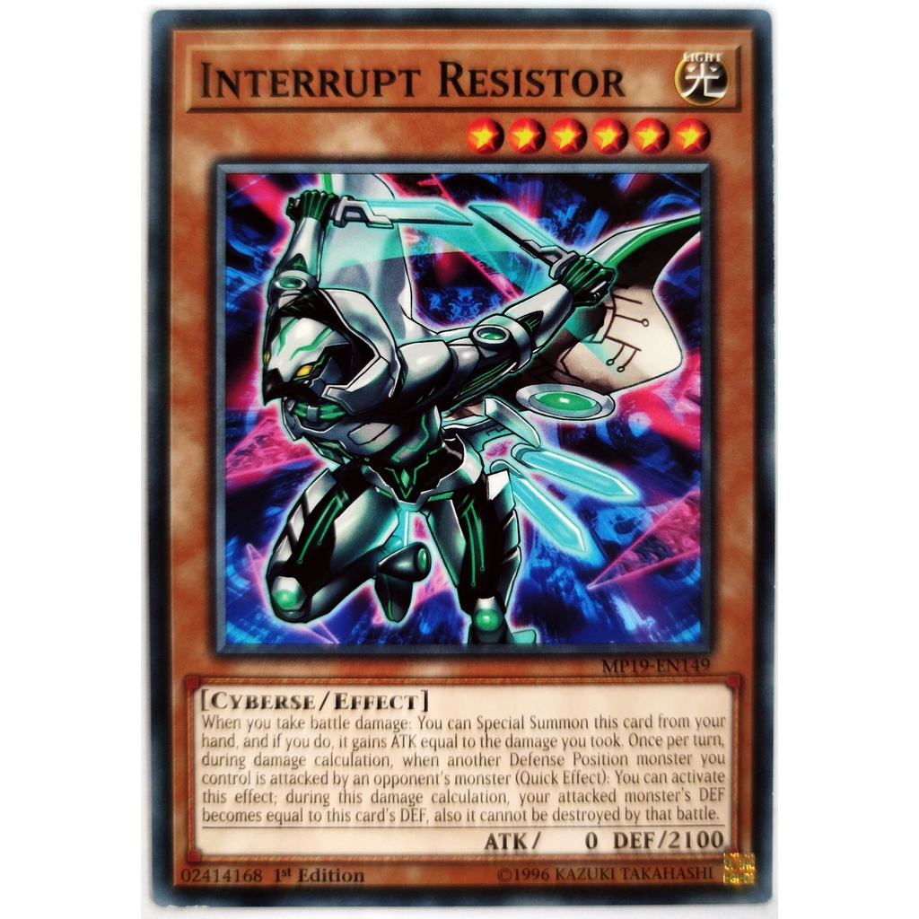 [Thẻ Yugioh] Interrupt Resistor |EN| Common (VRAINS)