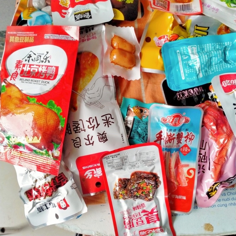 combo 15 món đồ ăn vặt trung quốc
