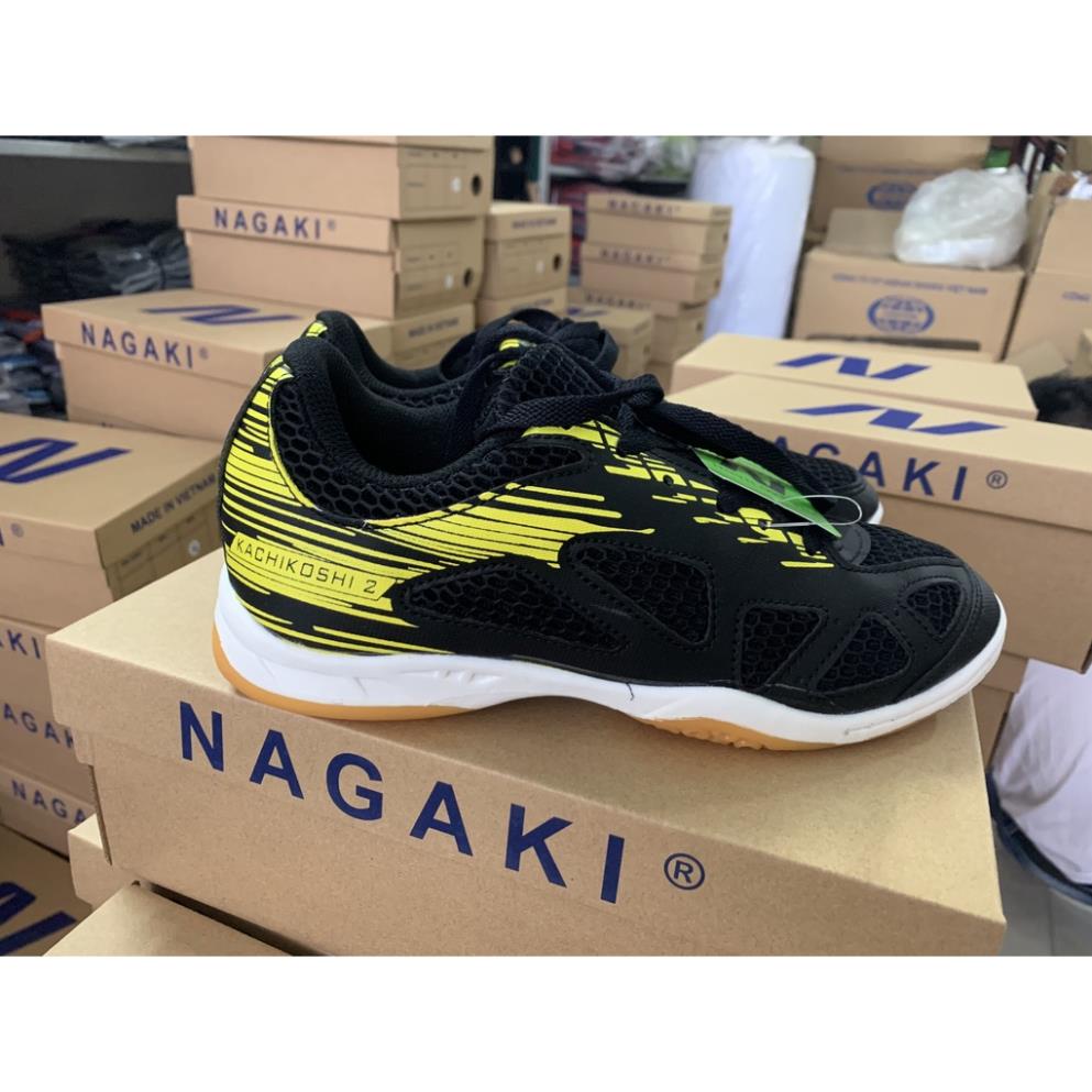 😆 Giày đánh bóng chuyền - cầu lông bóng bàn sân bê tông nam nữ giá rẻ cao cấp giày thể thao Nagaki