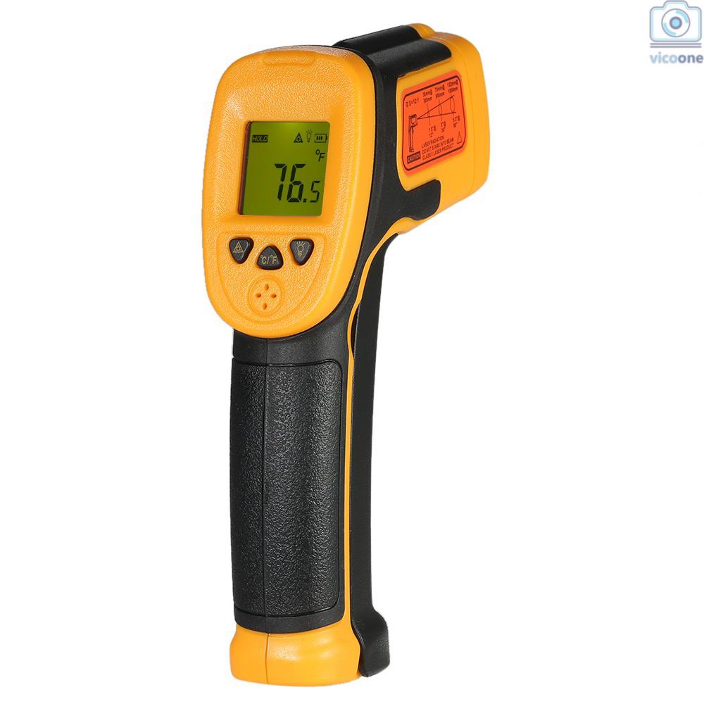 🔨  SMART SENSOR Mini Handheld Non-contact LCD Infrared Thermometer -32~550°C/-26~1022°F 12:1 Temperatur