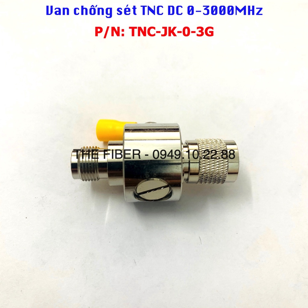 Van chống sét TNC Đực-Cái 0-3GHz (P/N: TNC-JK 0-3G)